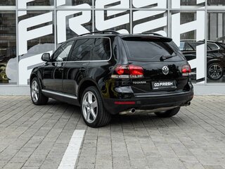 2007 Volkswagen Touareg I Рестайлинг, чёрный, 1035000 рублей, вид 2