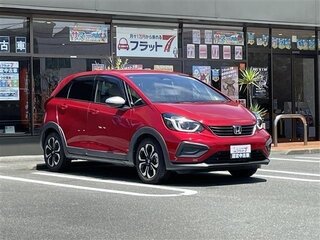 2022 Honda Fit Crosstar IV Рестайлинг, красный, 1230000 рублей, вид 1
