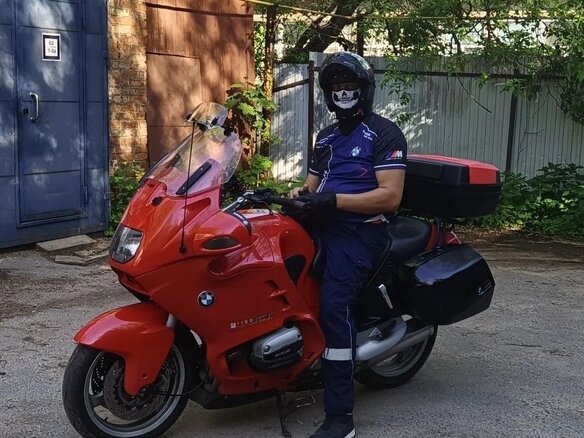 1997 BMW R 1100 RT, красный, 300000 рублей