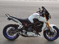 2018 Yamaha MT-09 (FZ-09), белый, 800000 рублей - вид 1