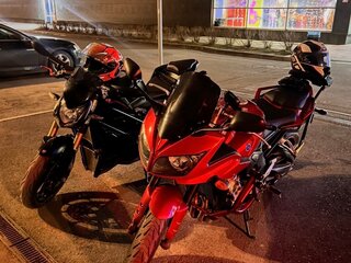 2010 Yamaha FZ1, красный, 690000 рублей, вид 2