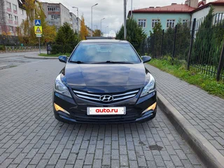 2016 Hyundai Solaris I Рестайлинг, чёрный, 780000 рублей, вид 5