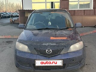 2003 Mazda Demio II (DY), синий, 325000 рублей, вид 1