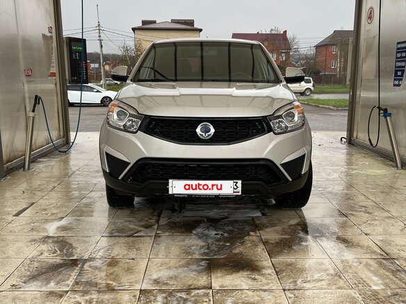 2013 SsangYong Actyon II Рестайлинг, серебристый, 1200000 рублей