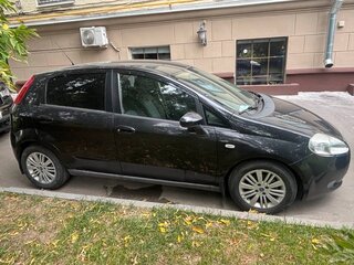 2007 Fiat Punto III Grande Punto, чёрный, 340000 рублей, вид 4