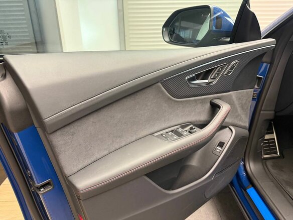 2025 Audi Q8 45 TDI I (4M) Рестайлинг, синий - вид 18