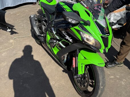 2017 Kawasaki ZX-10R Ninja, зелёный, 1550000 рублей, вид 1