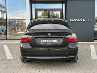 2006 BMW 3 серии 318i V (E90/E91/E92/E93), чёрный, 700000 рублей, вид 4