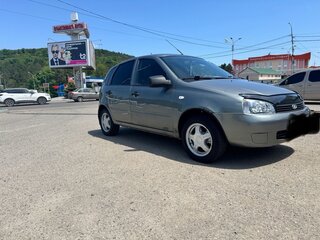 2009 Lada (ВАЗ) Kalina I, серый, 190000 рублей, вид 2
