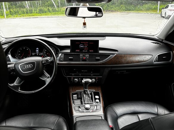 2012 Audi A6 IV (C7), чёрный, 1300000 рублей - вид 16