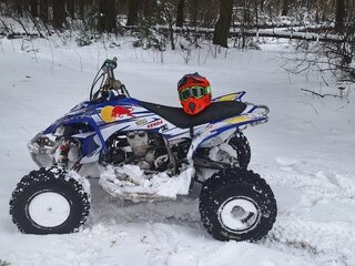 2007 Yamaha YFZ 450, синий, 650000 рублей, вид 3