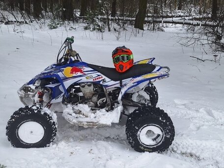 2007 Yamaha YFZ 450, синий, 650000 рублей, вид 3