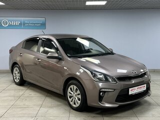 2018 Kia Rio IV, коричневый, 1230000 рублей, вид 3