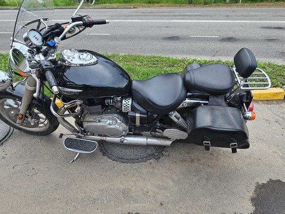2008 Triumph America, чёрный, 420000 рублей - вид 5