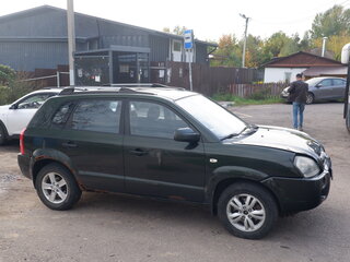 2008 Hyundai Tucson I, зелёный, 377000 рублей, вид 4