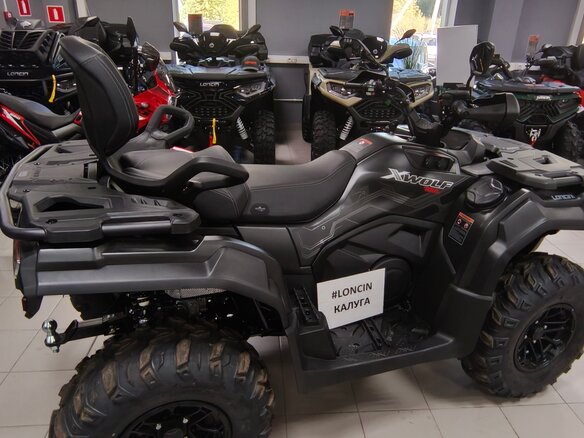 2026 Loncin XWolf 700, серый, 898000 рублей - вид 25
