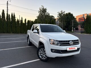 2013 Volkswagen Amarok Double Cab part-time I, белый, 1650000 рублей, вид 4