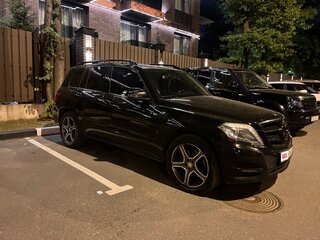2014 Mercedes-Benz GLK-Класс 220 CDI I (X204) Рестайлинг, чёрный, 2100000 рублей, вид 2