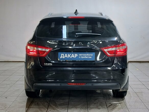 2018 Lada (ВАЗ) Vesta SW I, чёрный, 730000 рублей - вид 4