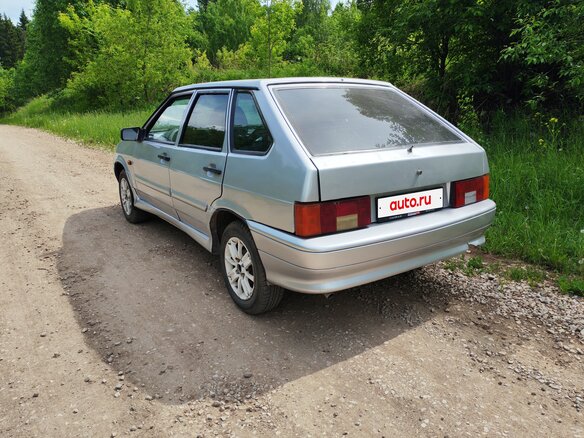 2008 Lada (ВАЗ) 2114, серебристый, 65000 рублей - вид 4
