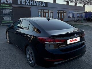 2017 Hyundai Elantra VI (AD), чёрный, 1550000 рублей, вид 5