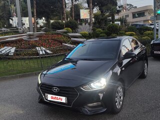 2018 Hyundai Solaris II, чёрный, 1150000 рублей, вид 2