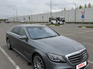 2020 Mercedes-Benz S-Класс 450 Long VI (W222, C217) Рестайлинг, серый, 5300000 рублей, вид 4