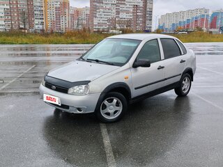 2007 Lada (ВАЗ) Kalina I, серебристый, 180000 рублей, вид 1