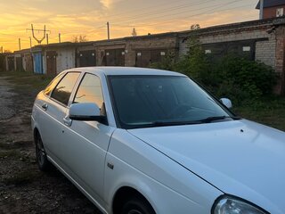 2009 Lada (ВАЗ) Priora I, белый, 140000 рублей, вид 3