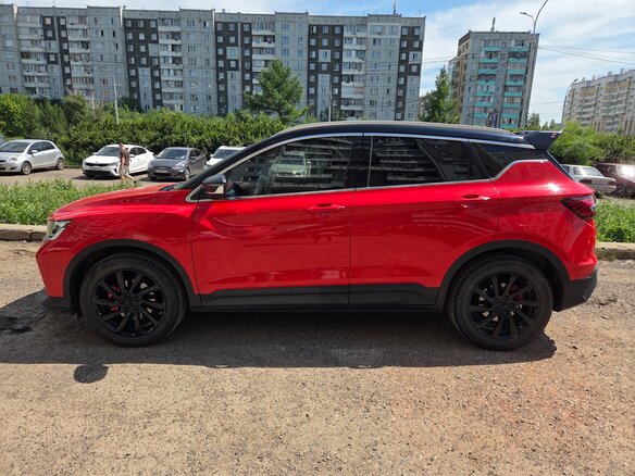 2020 Geely Coolray I, красный, 1800000 рублей - вид 4