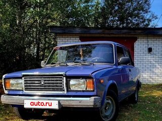 2006 Lada (ВАЗ) 2107, синий, 90000 рублей, вид 1