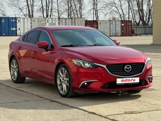2017 Mazda 6 III (GJ) Рестайлинг, красный, 1950000 рублей, вид 3