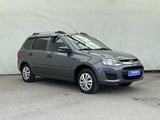 2014 Lada (ВАЗ) Kalina II, серый, 500000 рублей, вид 2