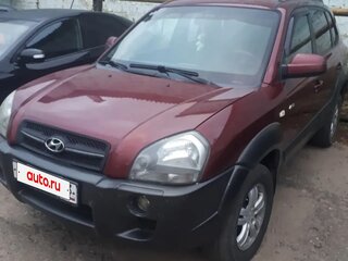 2006 Hyundai Tucson I, красный, 650000 рублей, вид 1
