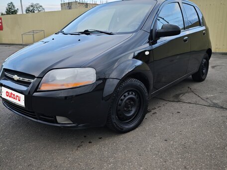 2007 Chevrolet Aveo I, чёрный, 280000 рублей, вид 2