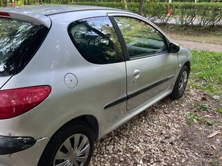 2003 Peugeot 206, серебристый, 210000 рублей, вид 4