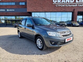 2015 Lada (ВАЗ) Granta I, серебристый, 460000 рублей, вид 1