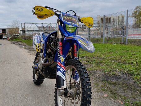 2010 Yamaha WR450F, синий, 435000 рублей, вид 2