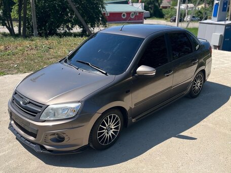 2017 Lada (ВАЗ) Granta Sport I, коричневый, 600000 рублей, вид 5