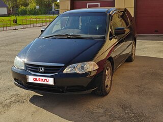 2002 Honda Odyssey II Рестайлинг, чёрный, 580000 рублей, вид 1
