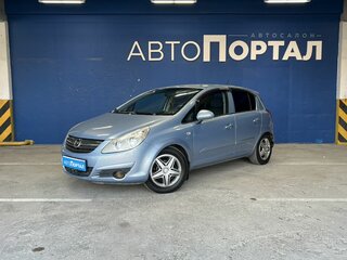 2007 Opel Corsa D, голубой, 309000 рублей, вид 1