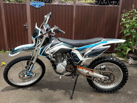 2021 Kayo T2 250 MX, синий, 90000 рублей, вид 2