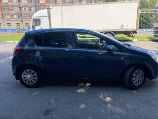 2008 Opel Corsa D, синий, 237000 рублей, вид 4