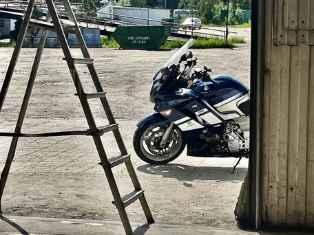 2007 Yamaha FJR1300, синий, 700000 рублей, вид 3