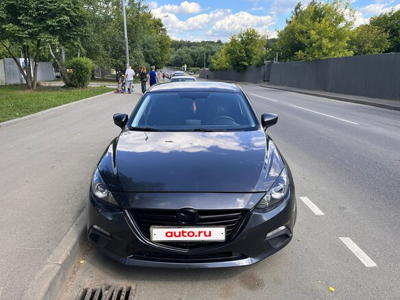 2016 Mazda 3 III (BM) Рестайлинг, серый - вид 2