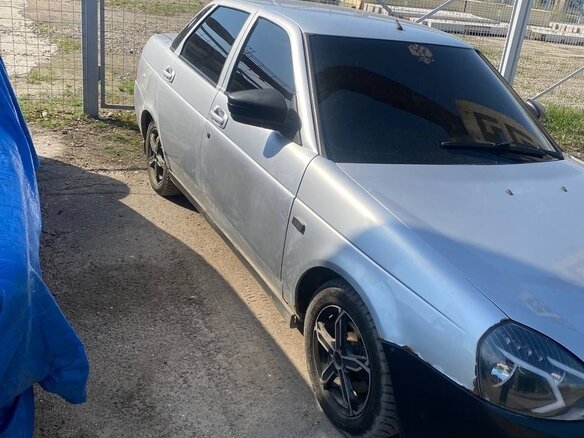 2012 Lada (ВАЗ) Priora I, серебристый - вид 1