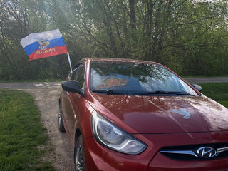 2012 Hyundai Solaris I, красный, 600000 рублей, вид 2