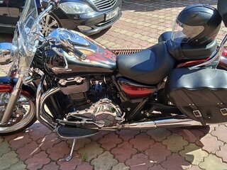2013 Triumph Thunderbird 1600, пурпурный, 1150000 рублей, вид 3