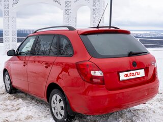 2008 Skoda Fabia II, красный, 430000 рублей, вид 2