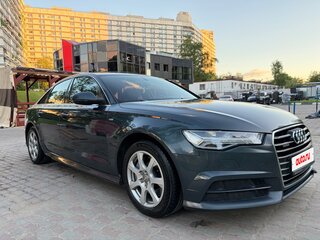 2015 Audi A6 IV (C7) Рестайлинг, серый, 2100000 рублей, вид 2